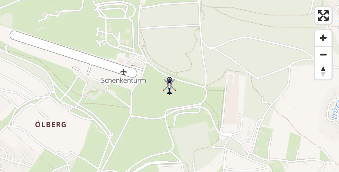 Flugroute Polizeihubschrauber Würzburg - Würzburg, 29 März 2026, 19:43