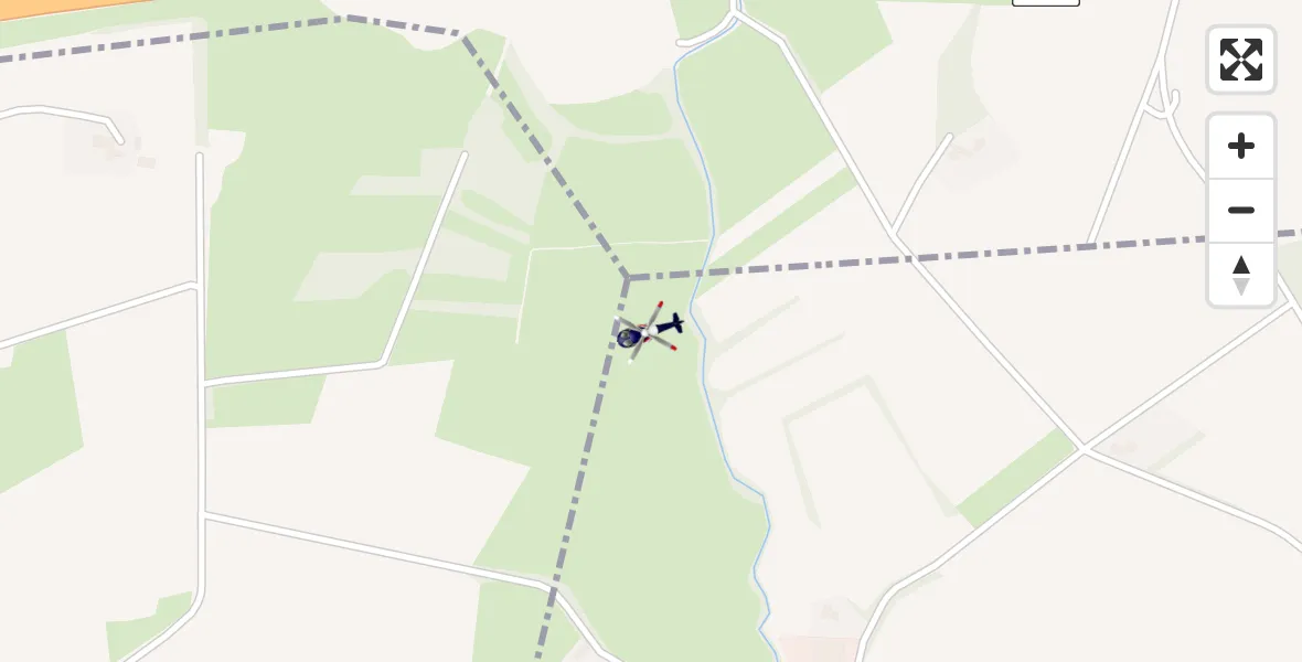 Flugroute Polizeihubschrauber Ganderkesee - Ganderkesee, 30 März 2026, 04:07