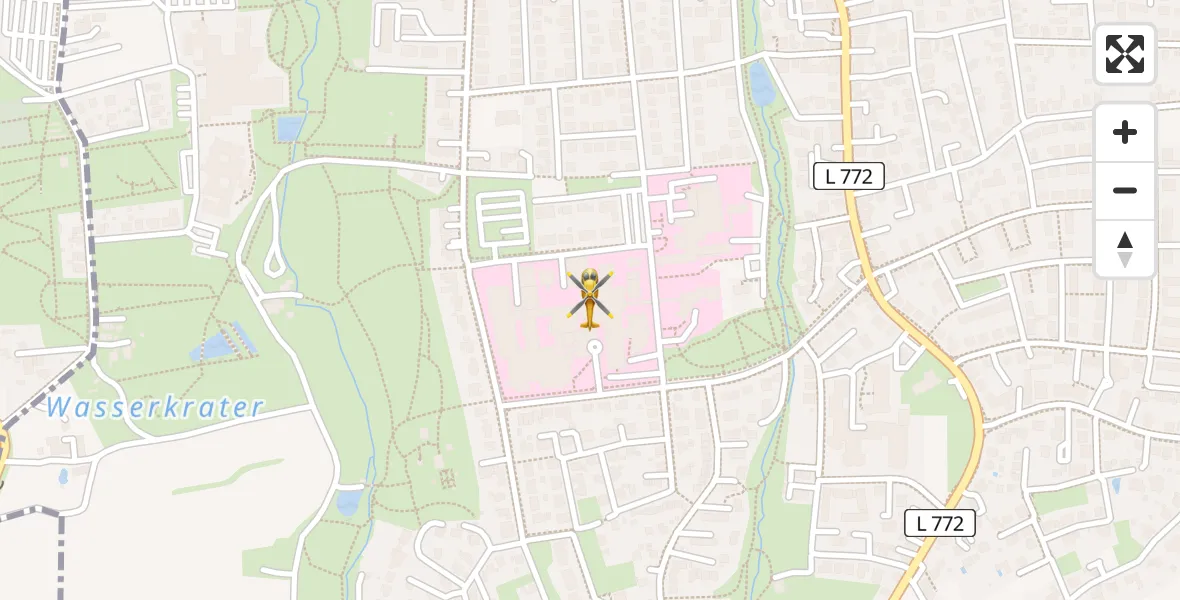 Flugroute Rettungshubschrauber Bad Oeynhausen - Bad Oeynhausen, 30 März 2026, 16:08