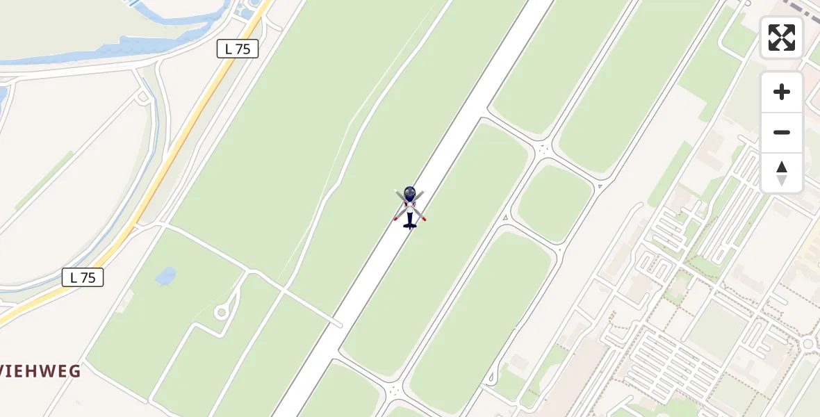 Flugroute Polizeihubschrauber Karlsruhe Baden-Baden Flughafen - Karlsruhe Baden-Baden Flughafen, 30 März 2026, 17:08