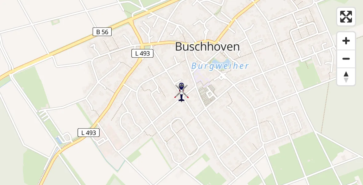Flugroute Polizeihubschrauber Swisttal - Swisttal, 31 März 2026, 13:36