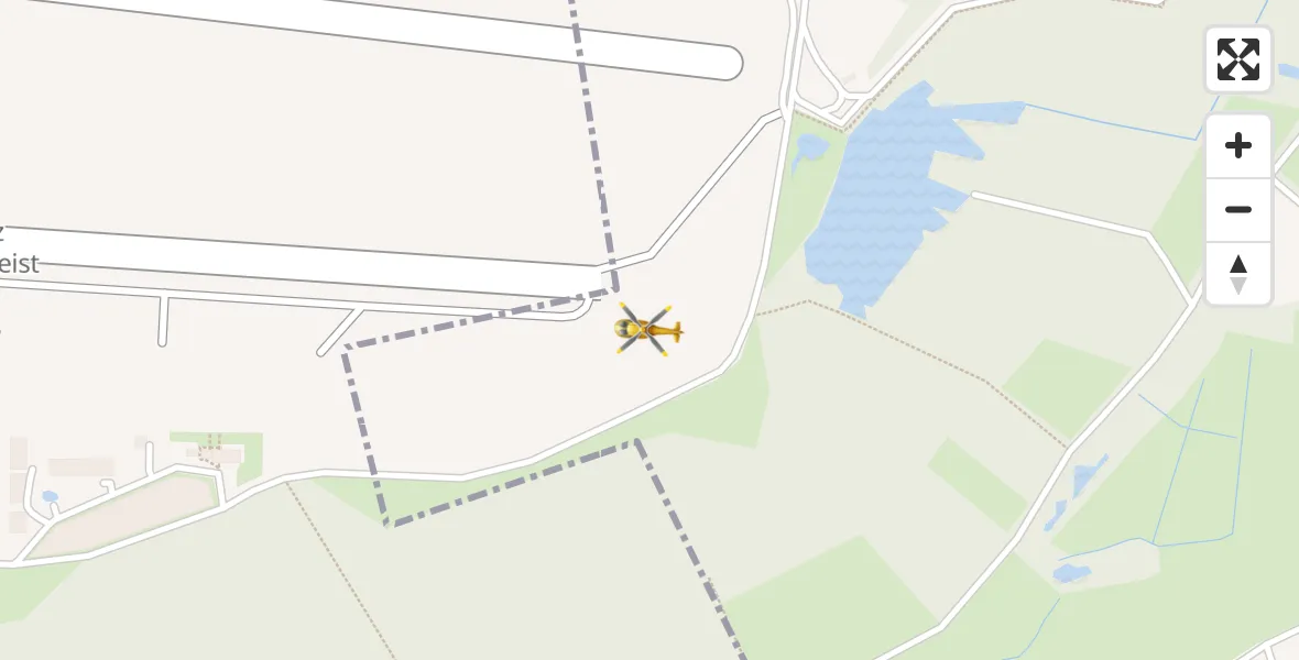 Routekaart van de vlucht: Rettungshubschrauber nach Appen