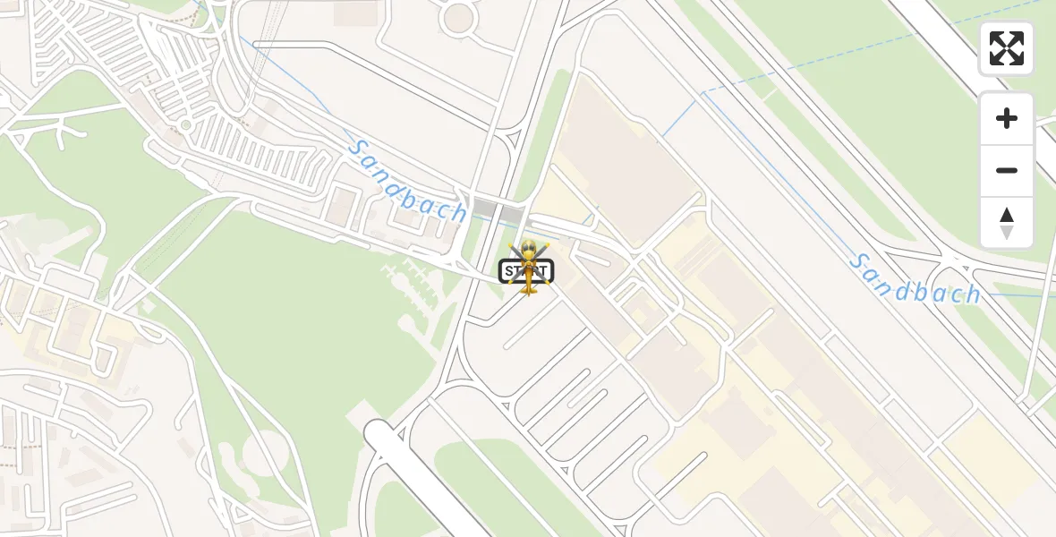 Routekaart van de vlucht: Ambulanzhubschrauber nach Köln Bonn Flughafen