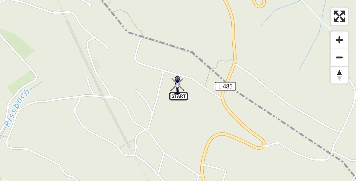 Flugroute Polizeihubschrauber Sibbesse - Sibbesse, 01 April 2026, 14:20