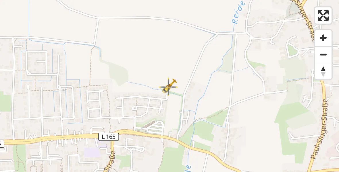 Routekaart van de vlucht: Ambulanzhubschrauber nach Halle (Saale), Spargelweg