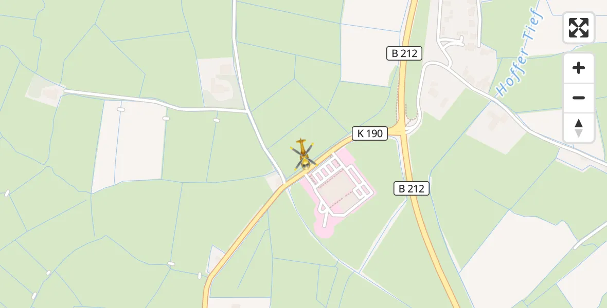 Flugroute Rettungshubschrauber Nordenham - Nordenham, 01 April 2026, 17:56