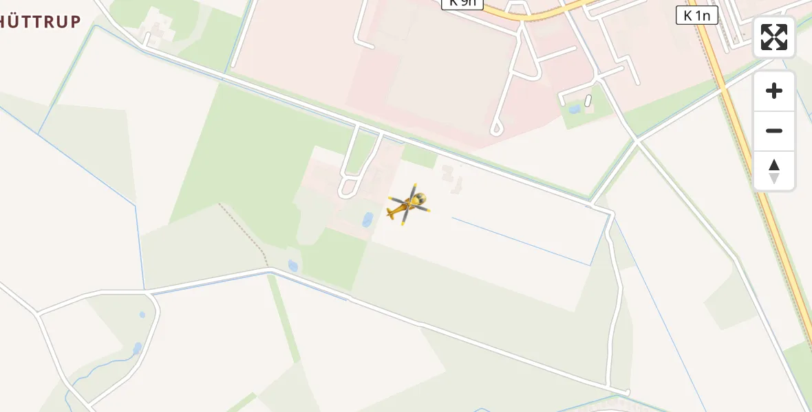 Routekaart van de vlucht: Ambulanzhubschrauber nach Christoph  Westfalen-ADAC