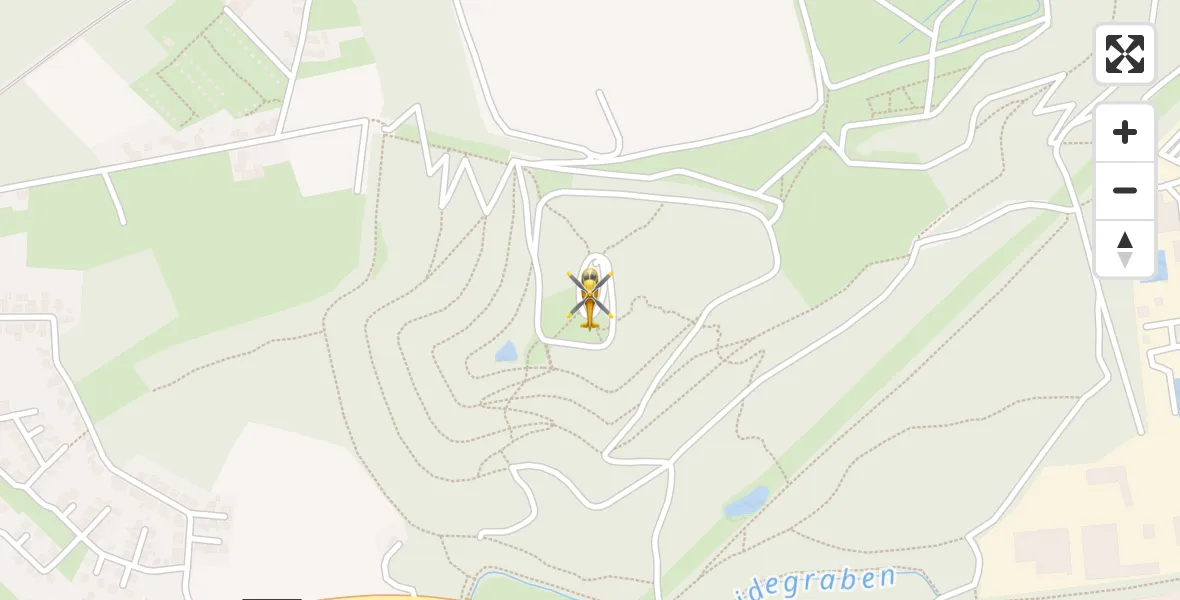 Routekaart van de vlucht: Rettungshubschrauber nach Bergkamen, Werksstraße