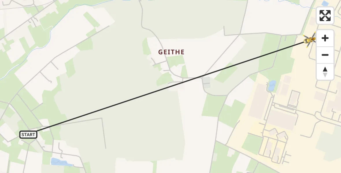 Flugroute Rettungshubschrauber Hamm - Hamm, 02 April 2026, 10:16