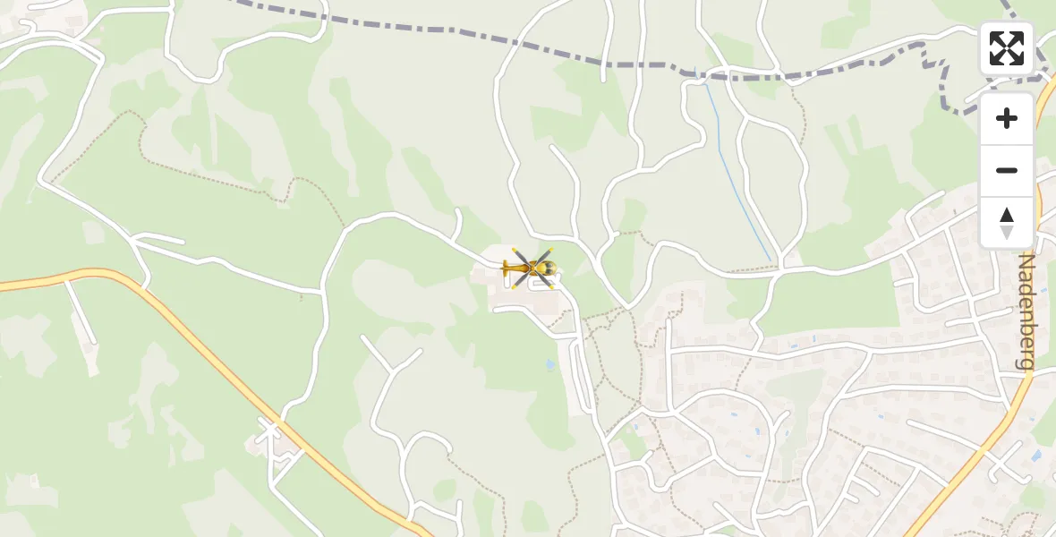 Flugroute Rettungshubschrauber Lindenberg i.Allgäu - Lindenberg i.Allgäu, 02 April 2026, 14:52