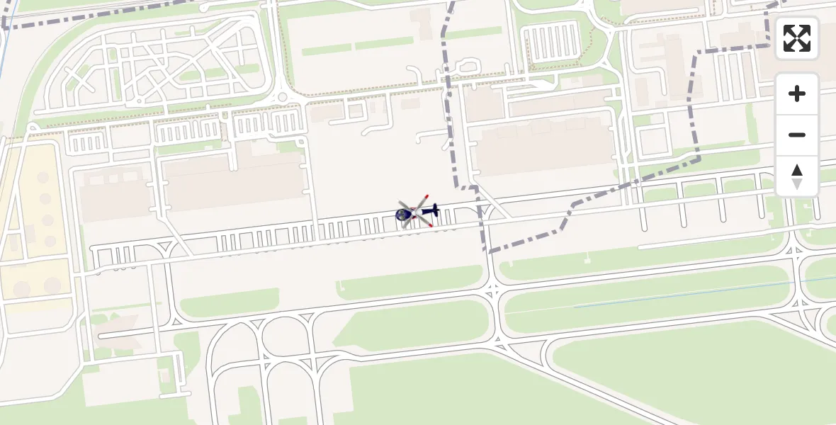 Routekaart van de vlucht: Polizeihubschrauber nach München Flughafen