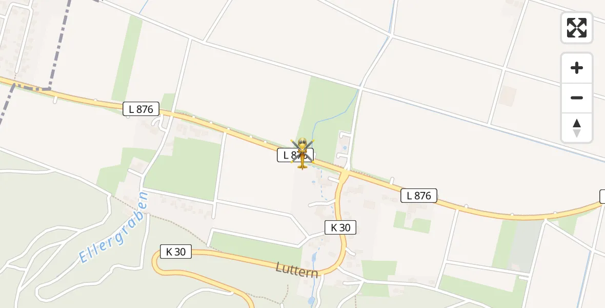 Flugroute Rettungshubschrauber Minden - Minden, 03 April 2026, 15:04