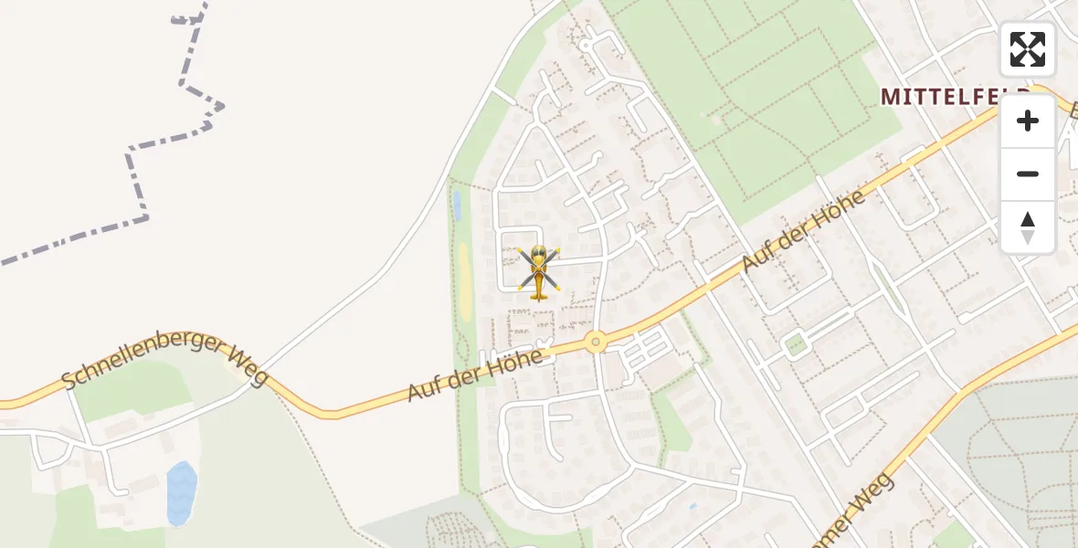 Routekaart van de vlucht: Rettungshubschrauber nach Lüneburg, Schnellenberger Camp