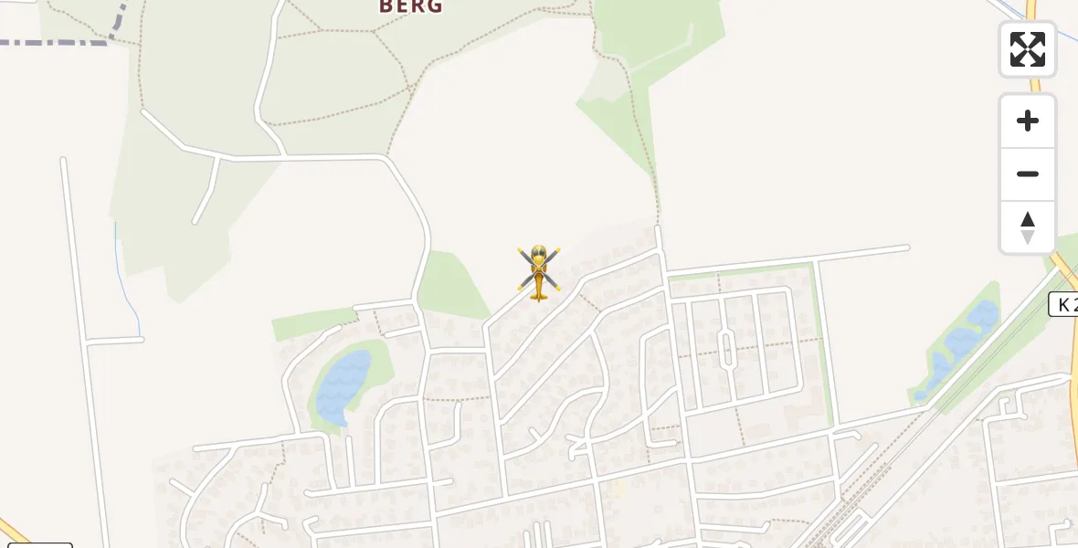Flugroute Rettungshubschrauber Springe - Springe, 03 April 2026, 17:39