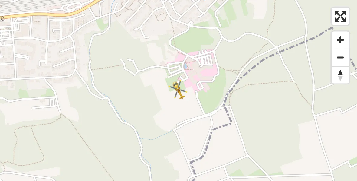 Routekaart van de vlucht: Rettungshubschrauber nach Ochsenfurt Hospital