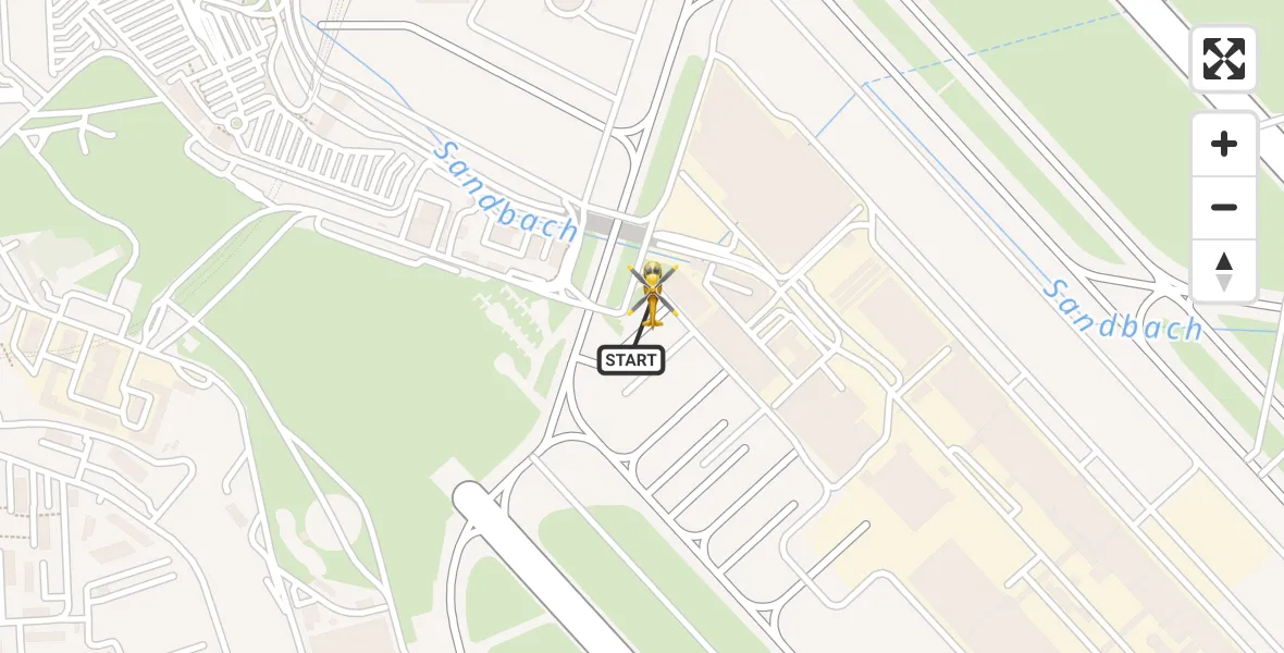 Routekaart van de vlucht: Ambulanzhubschrauber nach Köln Bonn Flughafen