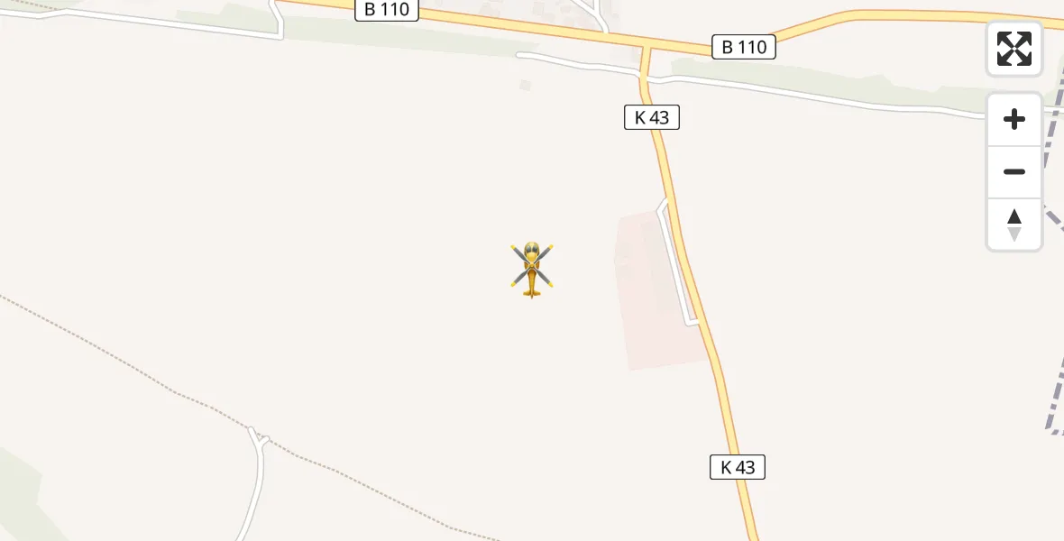 Flugroute Rettungshubschrauber Dargen - Dargen, 04 April 2026, 10:26