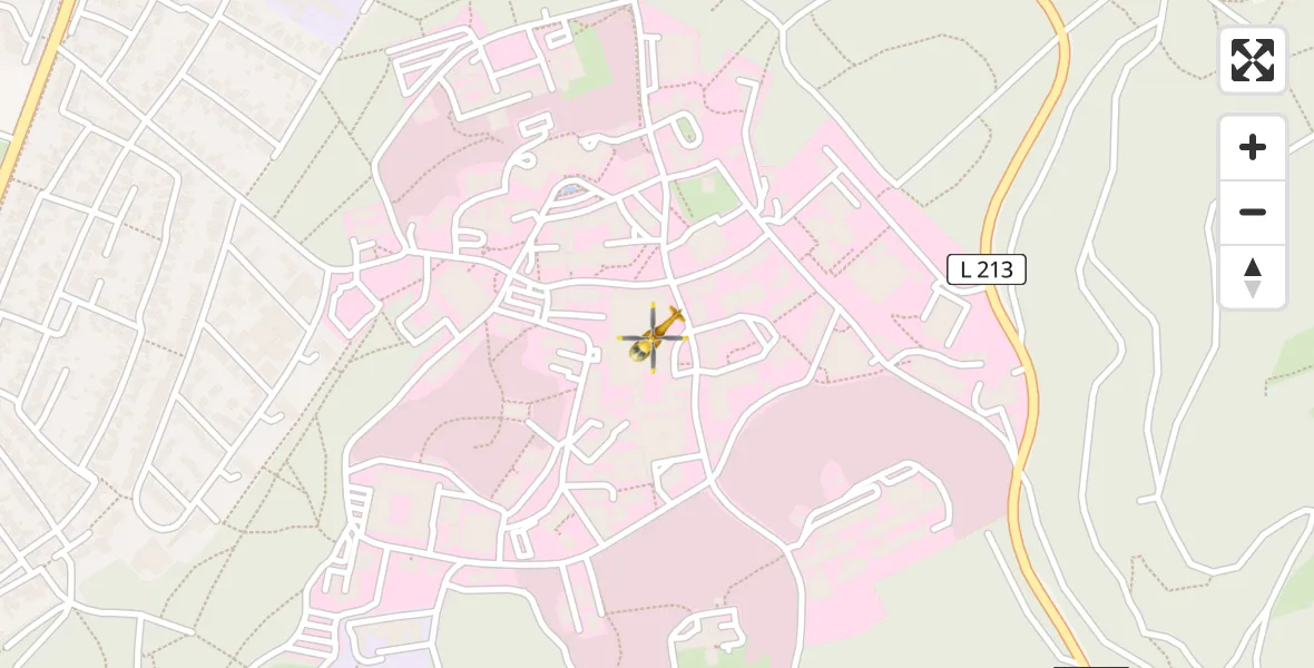 Flugroute Rettungshubschrauber Homburg - Homburg, 04 April 2026, 11:27