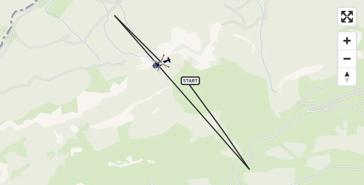 Flugroute Polizeihubschrauber Lenggries - Lenggries, 04 April 2026, 16:42
