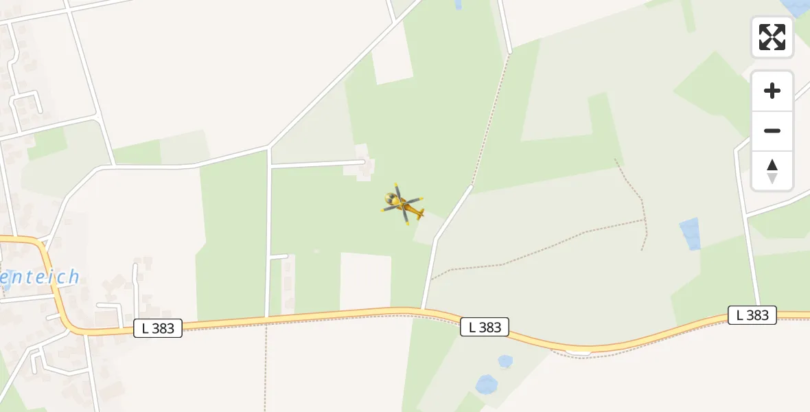 Flugroute Rettungshubschrauber Wedemark - Wedemark, 05 April 2026, 07:10