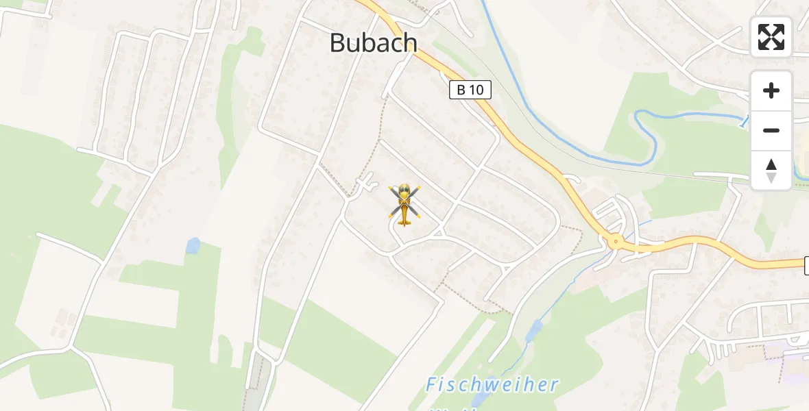 Flugroute Rettungshubschrauber Eppelborn - Eppelborn, 05 April 2026, 08:12