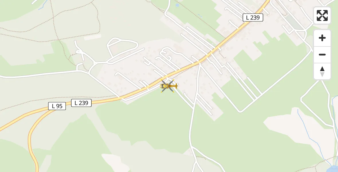 Flugroute Rettungshubschrauber Thale - Thale, 05 April 2026, 10:31