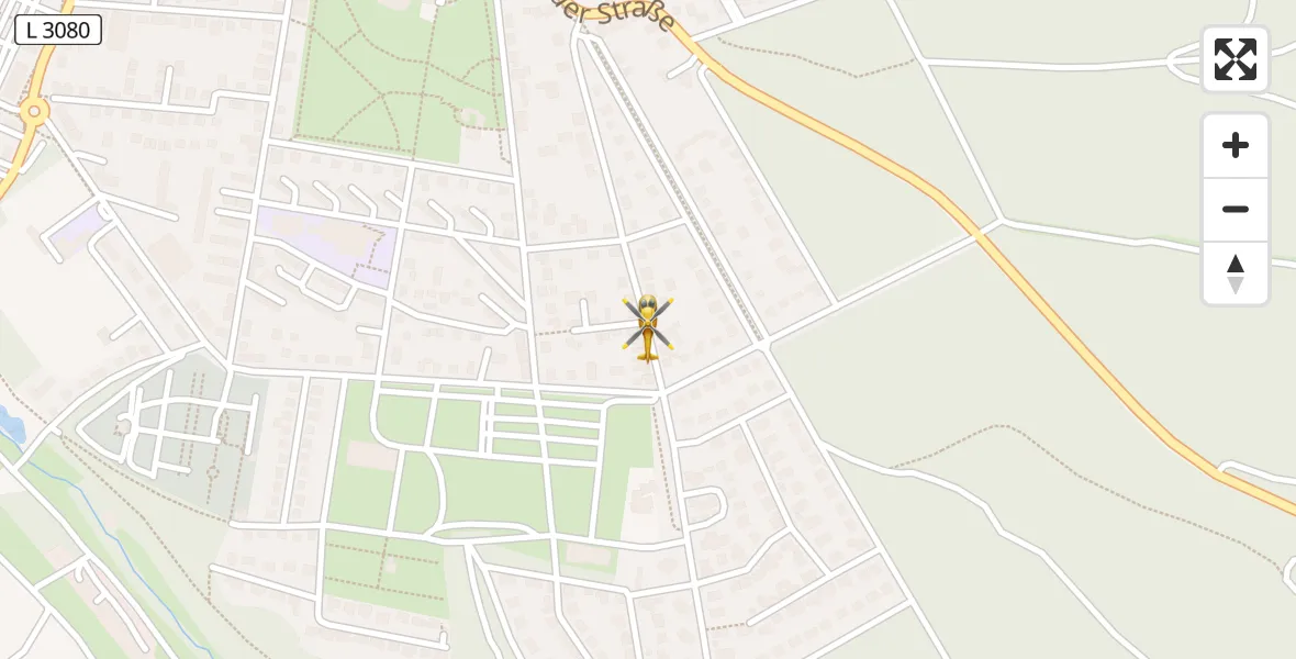 Flugroute Rettungshubschrauber Bad Arolsen - Bad Arolsen, 06 April 2026, 07:03
