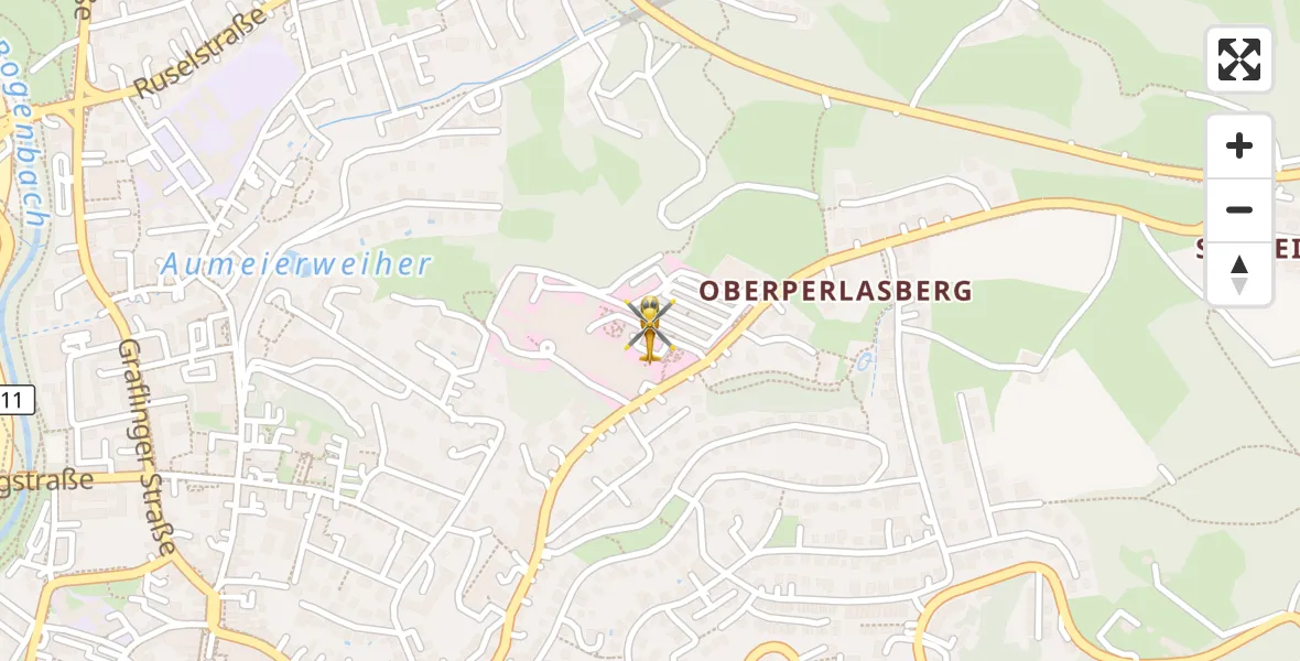 Flugroute Rettungshubschrauber Deggendorf - Deggendorf, 06 April 2026, 11:18
