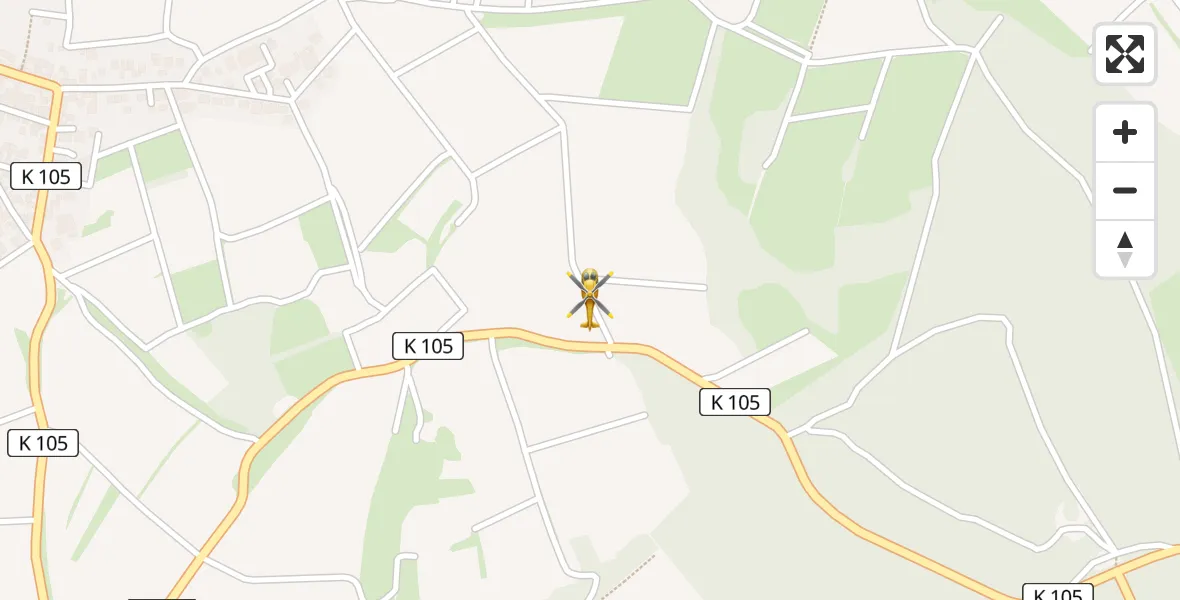 Flugroute Rettungshubschrauber Groß-Umstadt - Groß-Umstadt, 06 April 2026, 11:42