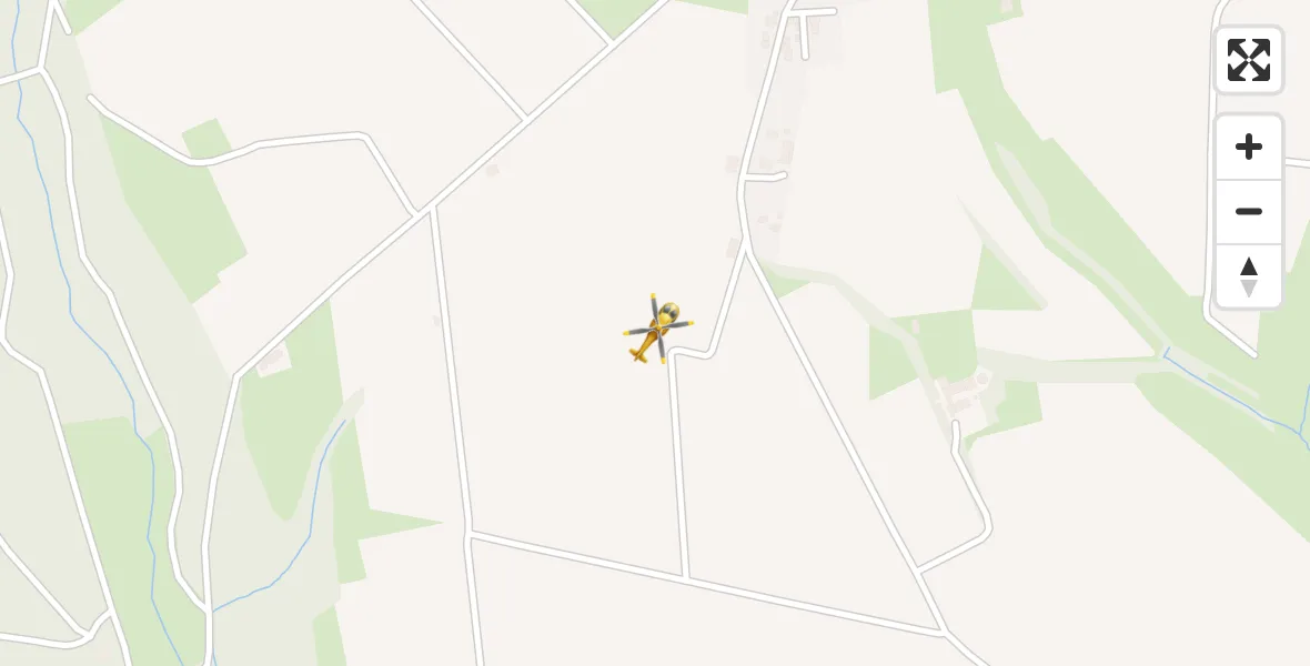 Flugroute Rettungshubschrauber Borgentreich - Borgentreich, 06 April 2026, 15:09