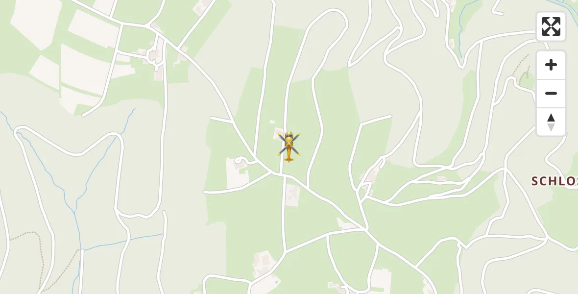 Flugroute Rettungshubschrauber Freiamt - Freiamt, 06 April 2026, 16:46