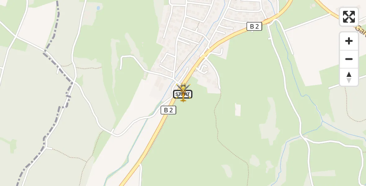Flugroute Rettungshubschrauber Tutzing - Tutzing, 07 April 2026, 14:29