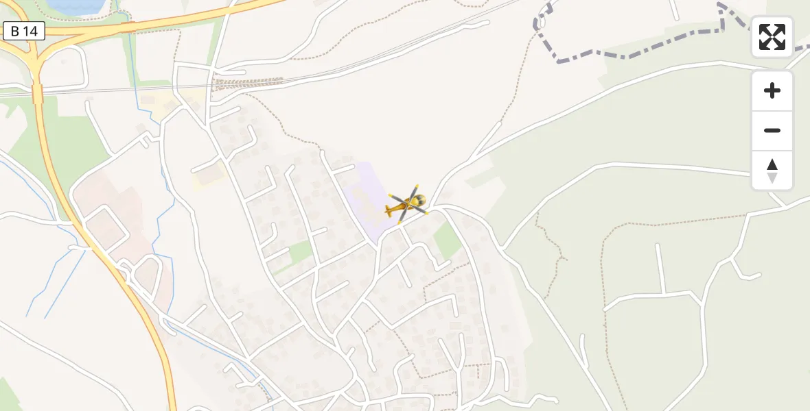 Flugroute Rettungshubschrauber Happurg - Happurg, 07 April 2026, 15:15