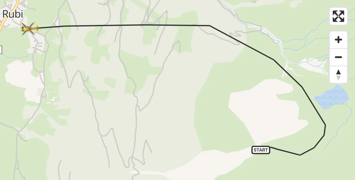 Flugroute Rettungshubschrauber Oberstdorf - Oberstdorf, 07 April 2026, 16:47