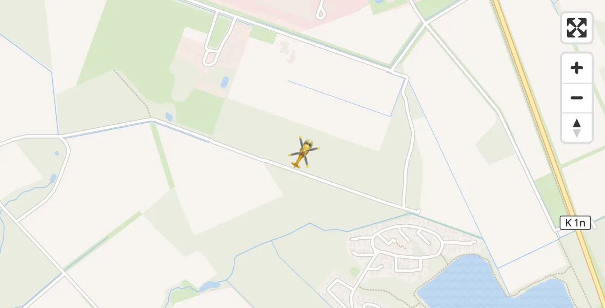 Flugroute Ambulanzhubschrauber Greven - Greven, 07 April 2026, 16:49