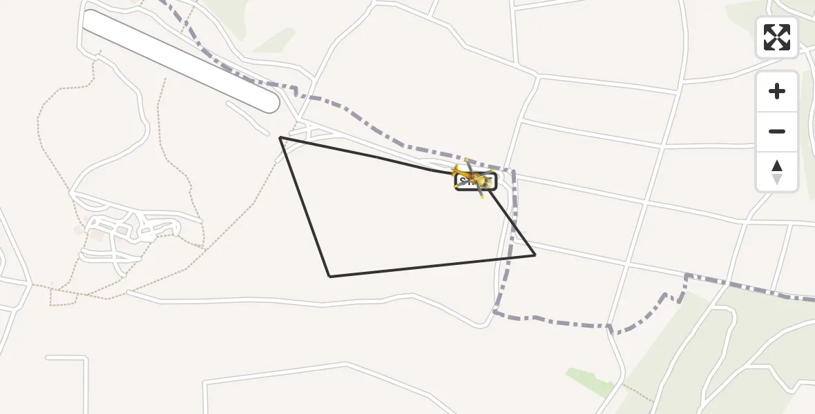 Flugroute Rettungshubschrauber Calw - Calw, 07 April 2026, 19:58