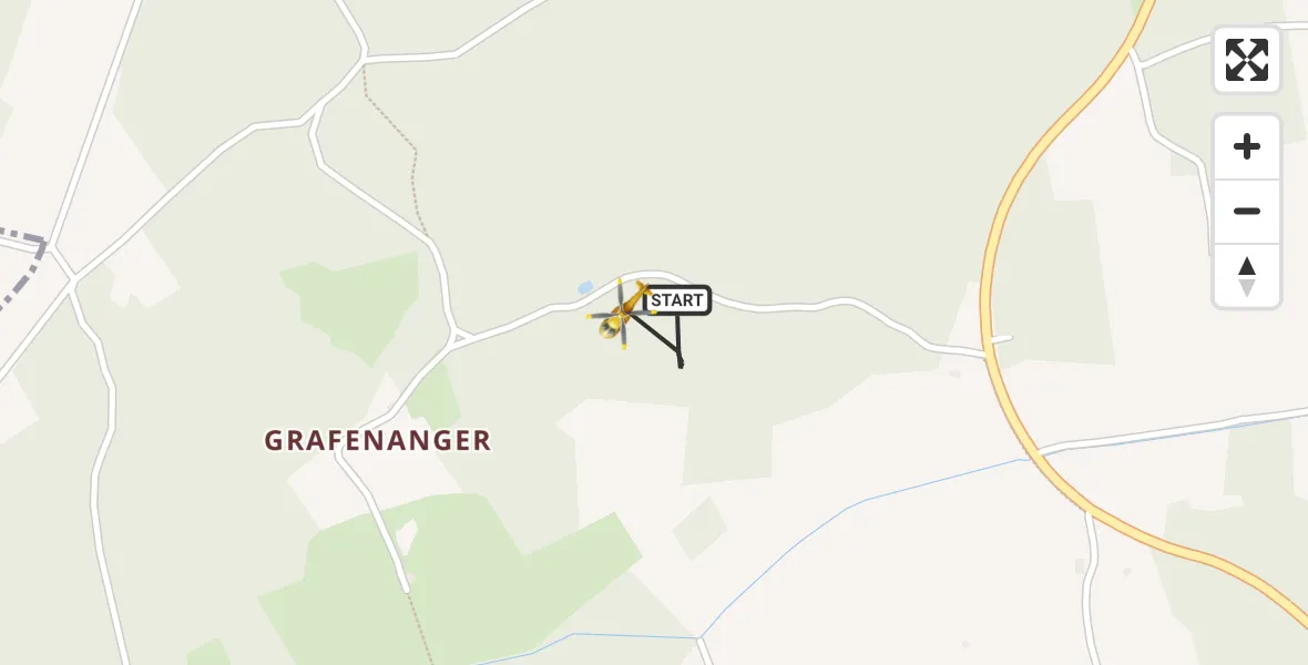Flugroute Rettungshubschrauber Seeon-Seebruck - Seeon-Seebruck, 08 April 2026, 07:15
