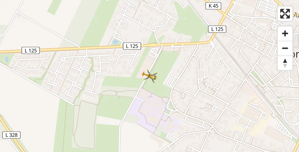 Flugroute Rettungshubschrauber Nortorf - Nortorf, 08 April 2026, 08:42