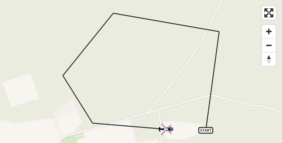 Flugroute Polizeihubschrauber Gräfenhainichen - Gräfenhainichen, 08 April 2026, 09:27