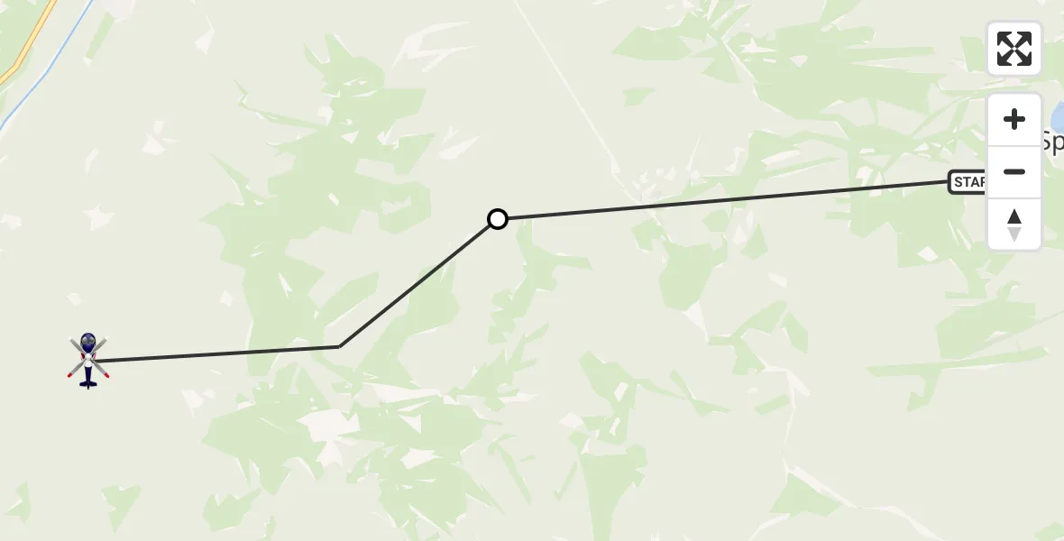 Flugroute Polizeihubschrauber Schliersee - Kreuth, 08 April 2026, 11:32
