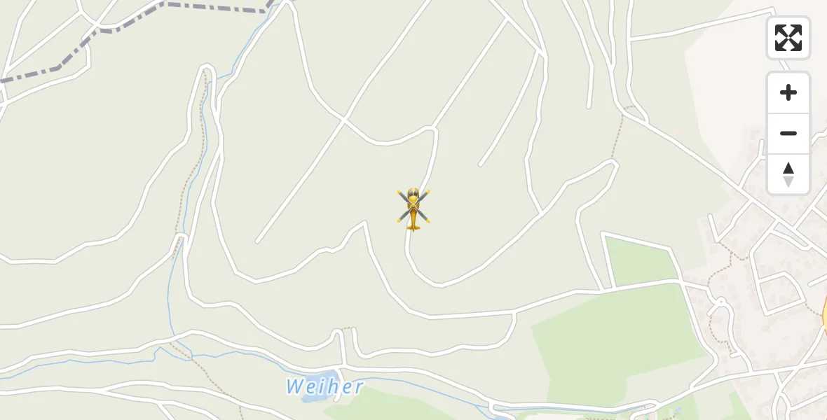 Flugroute Rettungshubschrauber Föhren - Föhren, 08 April 2026, 19:32