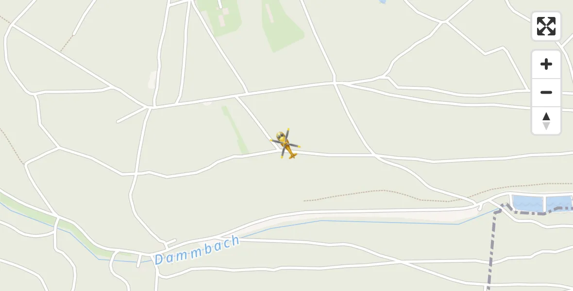 Flugroute Ambulanzhubschrauber Bad Berka - Bad Berka, 09 April 2026, 03:02