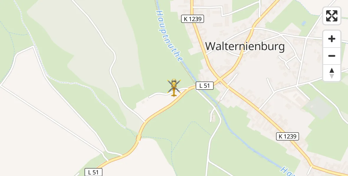 Flugroute Ambulanzhubschrauber Zerbst/Anhalt - Zerbst/Anhalt, 09 April 2026, 08:56