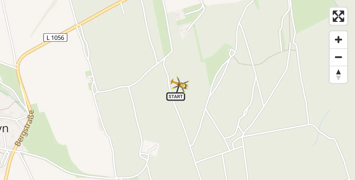 Flugroute Rettungshubschrauber Grammetal - Grammetal, 09 April 2026, 16:11