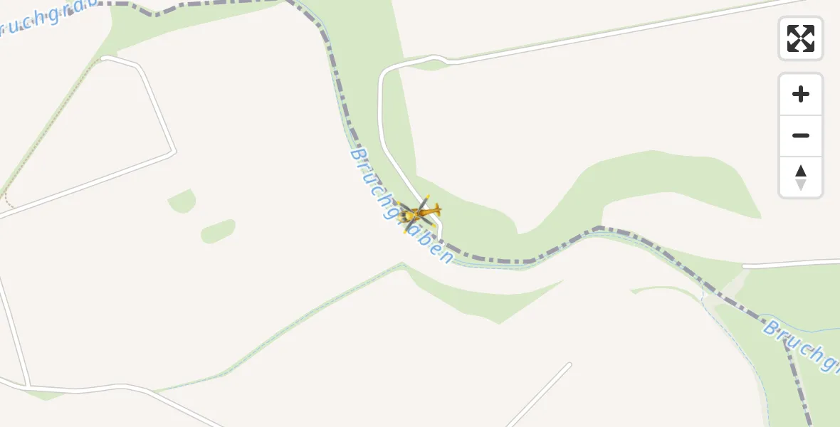 Flugroute Rettungshubschrauber Ingersleben - Ingersleben, 09 April 2026, 16:52