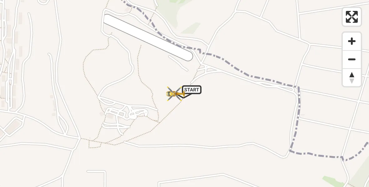 Flugroute Rettungshubschrauber Calw - Calw, 09 April 2026, 20:18