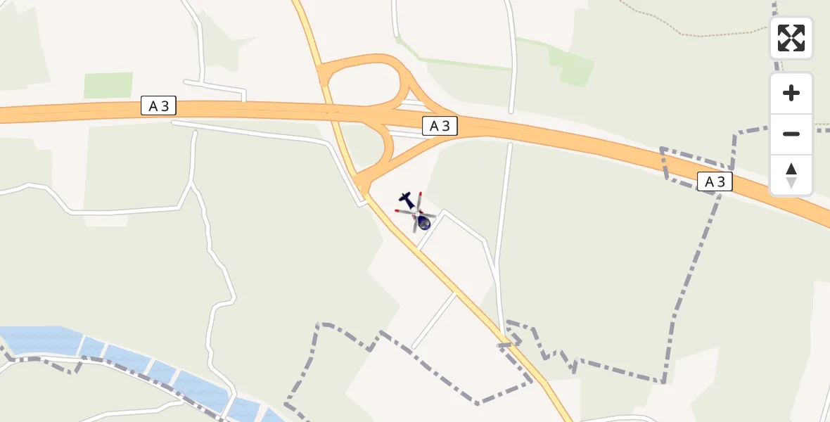 Flugroute Polizeihubschrauber Mühlhausen - Mühlhausen, 10 April 2026, 06:23