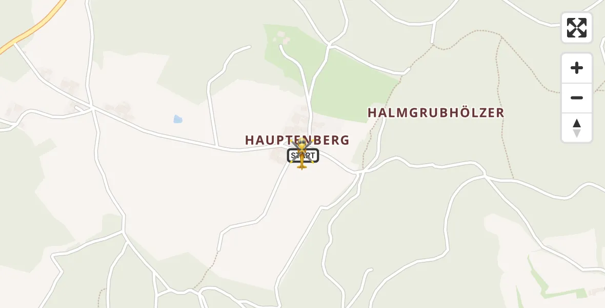 Flugroute Rettungshubschrauber Wiesenfelden - Wiesenfelden, 10 April 2026, 08:31