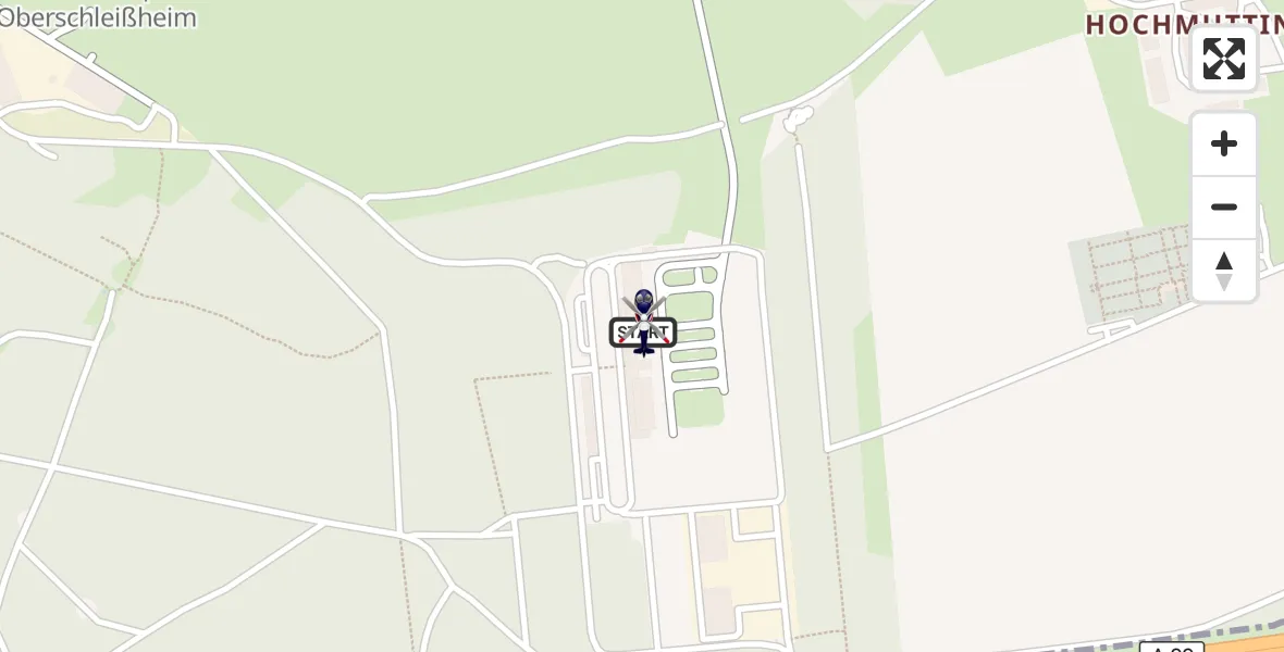 Flugroute Polizeihubschrauber Oberschleißheim - Oberschleißheim, 10 April 2026, 09:26