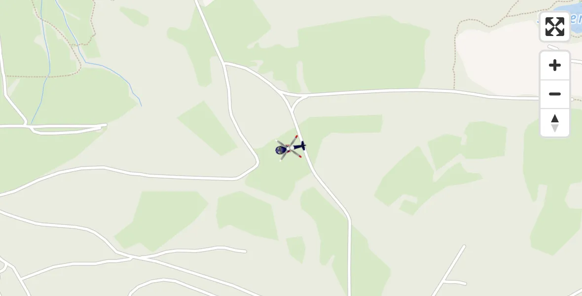 Flugroute Polizeihubschrauber Habichtswald - Habichtswald, 10 April 2026, 13:11
